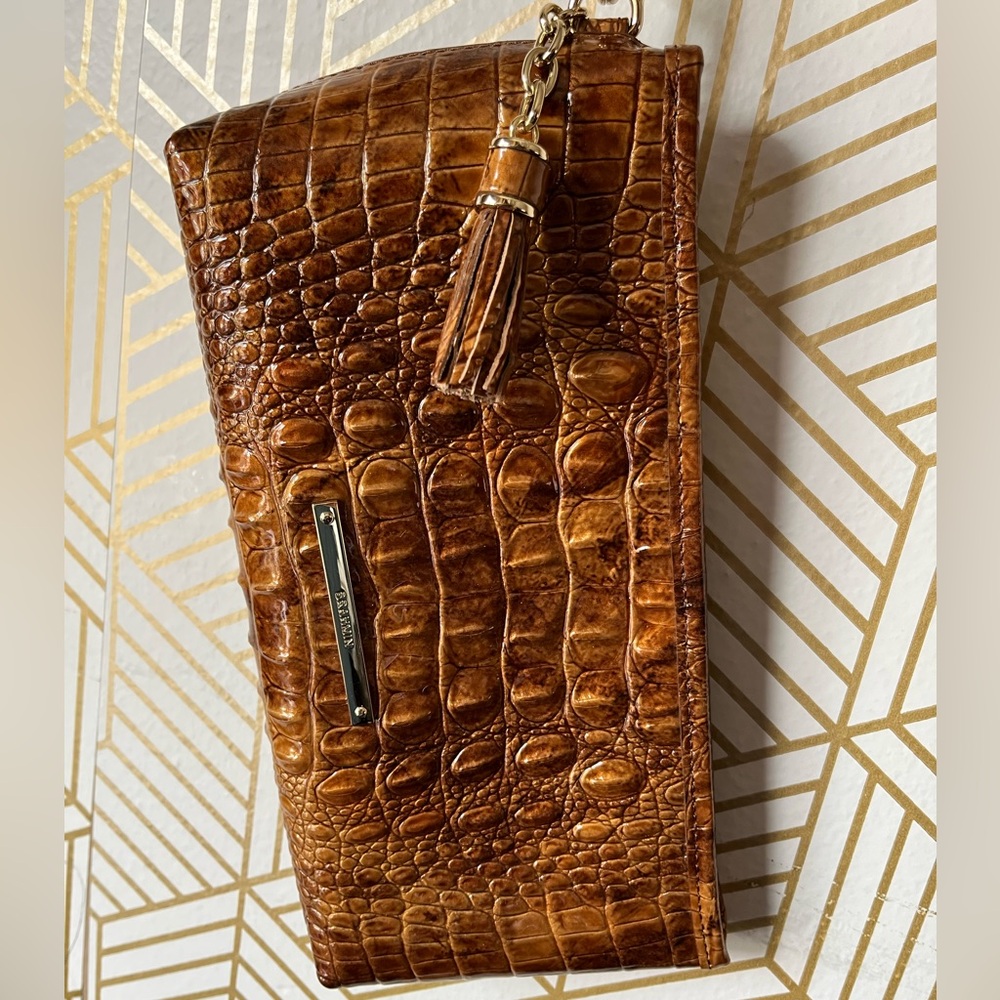 Brahmin Women Clutch Dust Bag Included Macchiato Ombre Melbourne
